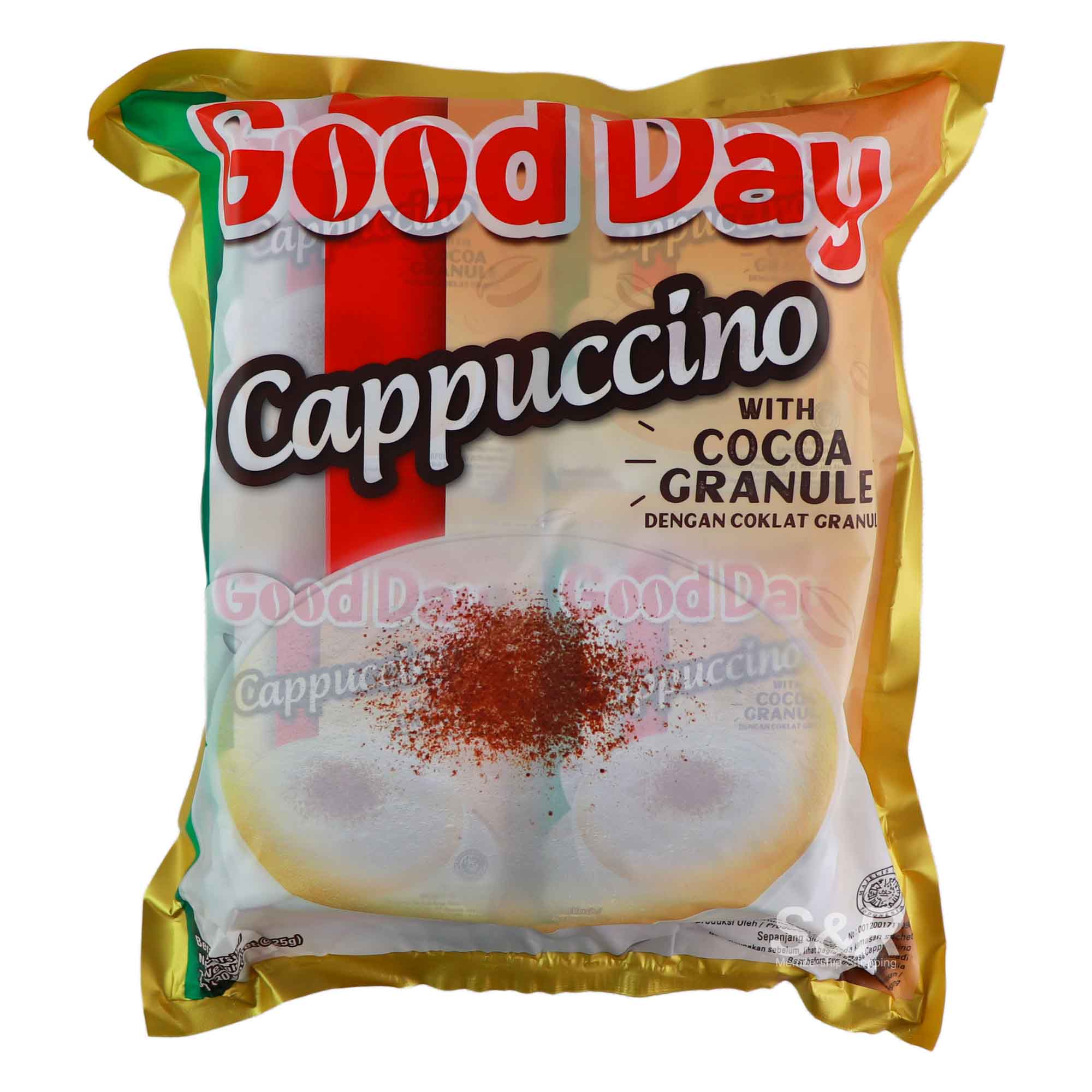 Good Day Cappuccino With Cocoa Granule 30pcs Good Day Cappuccino With Cocoa Granule 30pcs